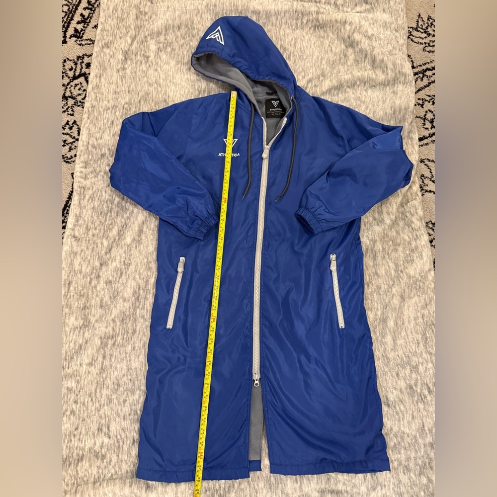 Refurbished swim, parka, size XS, blue